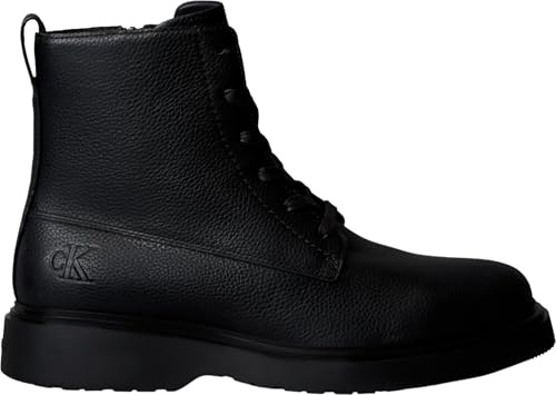 Calvin Klein Combat Ess Lace Up Zip Boot Lth Ym0ym01373 Stivali MidUomo