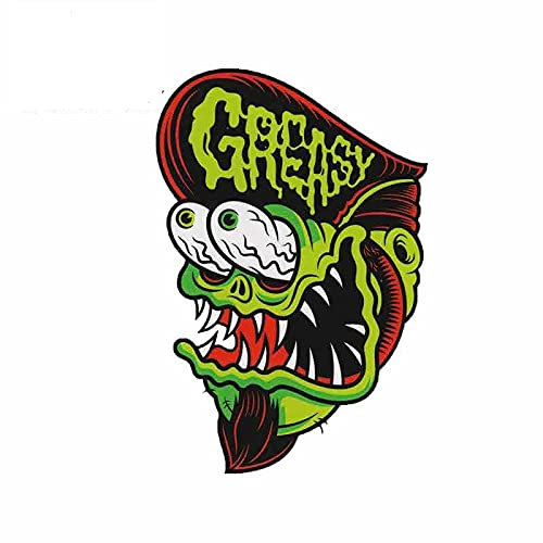 13 cm x 8,9 cm für lustige Monster-Autoaufkleber und -Abziehbilder, geeignet für jede Wohnung