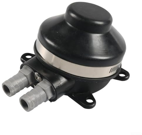 wenyouya Bomba de agua operada con pie para tienda de campaña de ducha, caravana, yate, bomba de pedal manual portátil (negro, 13,8 x 10,1 x 6,8 cm), no necesita electricidad, plástico PE