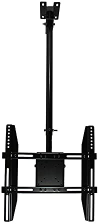 Supporto da parete per TV a soffitto girevole a 360°, per TV piatti e curvi da 26 a 55 pollici, fino a 45 kg, diversi modelli