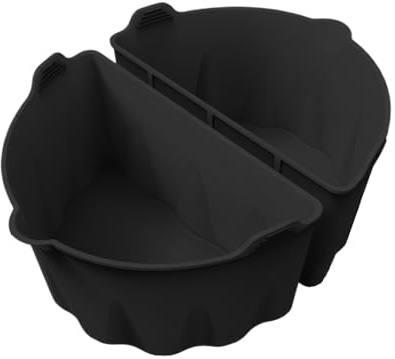 Divisore per pentole a cottura lenta, 1 paio di gadget da cucina | Fodera riutilizzabile in silicone per pentola a cottura lenta – per zuppe di verdure, pollo, pesce, gamberetti, patate, pomodori