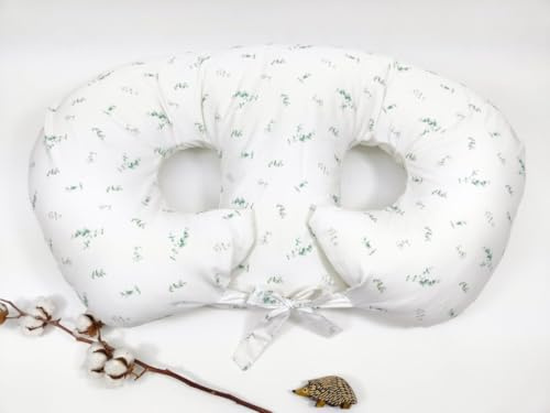 Enitka twin feeding pillow, pregnancy pillow for twins, gift for twins