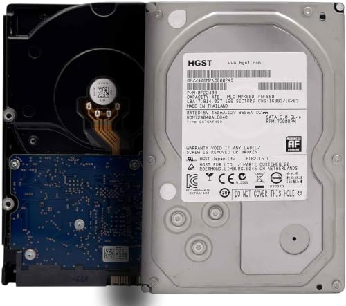 Hitachi Deskstar 4TB Interne NAS Festplatte HDN724040ALE640 3,5 Zoll HDD SATA III 7200 U/min 64MB Cache | 0F22408 (Reconditionné)