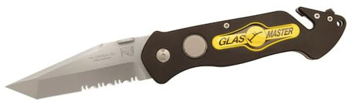 Dönges, 212403, Coltello pompieri PRT-III glass master, nero