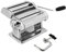 AMOS Heavy Duty Stainless Steel Pasta Maker - 3-in-1 Professional Machine for Fresh Lasagna, Spaghetti, Tagliatelle & More with Adjustable Thickness Settings