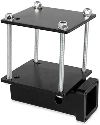 Camco 48473 Eaz Lift RV Bumper Hitch | Allows You to Mount Hitch-Mounted Accessories to Your RV Bumper | For Standard 4 Bumpers