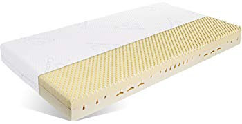 viscoelastische 7 Zonen Kombikern Visco/Kaltschaummatratze Visco-Air-Classic Medipurbezug Härte: H2 (bis max. 85kg) Gr. 100x200cm