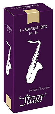 Steuer Blatt Tenor Saxophon Traditionell 5er Packung Gr. 3