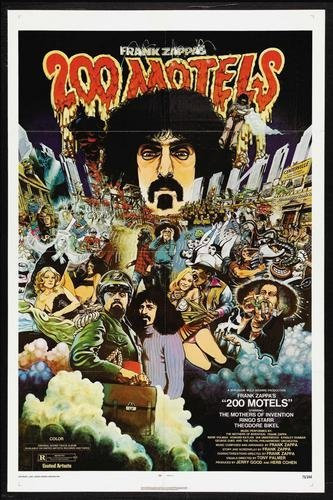 POSTERS 200 Motels Mini Frank Zappa 28 cm x 43 cm