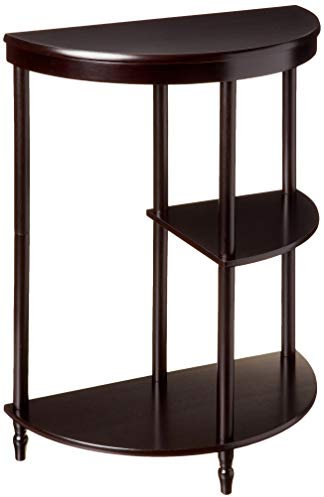 Frenchi Furniture Frenchi Arredamento Casa Tavolo, Legno, Ciliegia Scura, 14.38 in x 26.6 in x 6.5 in