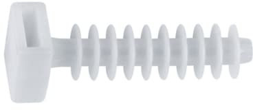 Indice TACOBRIBL6 muro tasselli per fascette stringicavo, 6 mm, colore bianco