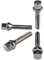 HASKYY 10 Radschrauben M14x1,5x27mm Radbolzen Chrom Kegelbund Kegel