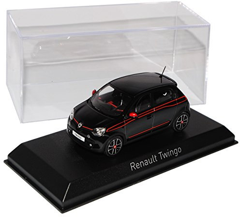 Norev Renautl Twingo III Schwarz SL Edition One 5 Türer 3. Generation Ab 2014 1/43 Modell Auto