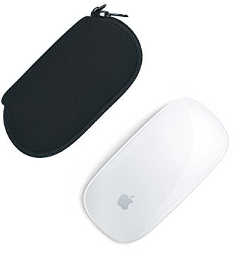 Case Wonder 2 Pezzi in Neoprene Bagagli Coperture Antipolvere da Borsa da Trasporto per Apple Magic Mouse (I e II 2nd Gen)