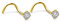 PiercingJ - 2PCS Anneau Boucle de Nez Septum Zircon Cristal Arcade Courbe Crochet Spiral Acier Inoxydable Bijoux de Corps - Or