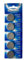 Eunicell 5 x CR2430 3V Lithium Knopfzelle 270 mAh (1 Blistercard a 5 Batterien CR2430) EINWEG Markenware