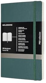 Moleskine Professionelles Large Notizbuch (Soft Cover) Waldgrün