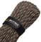Brotree Paracord 4mm 30M 9 Stränge 100% Nylon Seil Schnüre Typ III für Survival, Outdoor, Heimwerken - Bruchlast 280kg (Wald Tarnung)