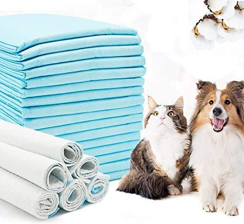 BPS Hygieneunterlagen für Haustiere Trainingssoakers Kohlenstoff-Trainingpads für Haustiere und Welpen Trainingsunterlagen für Welpen Super saugfähig Einzigartige (40pcs 56 * 56 cm) BPS-2193