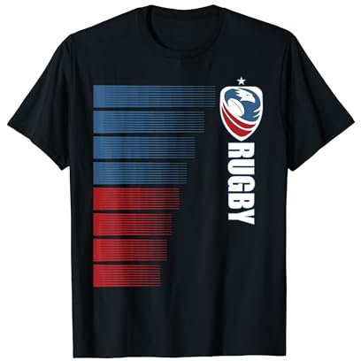 USA Rugby-Trikot Amerikaner Rugby 2-seitige T-Shirt