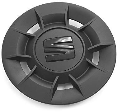 Seat 5756011699B9 Radzierblende (1 Stück) Nabenkappe Radkappe Urban 16 Zoll Stahlfelge, schwarz