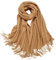 LumiSyne Winter Senior Kaschmir Schal Für Damen Warme Pashmina Einfarbige Schals Mit Quasten Unifarben Tücher Weiche Wolle Langer Verdickter Stolen