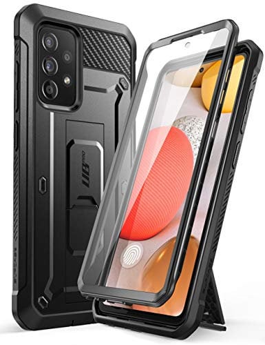 SUPCASE - Custodia per Samsung Galaxy A52/ A52s 5G, protezione a 360 gradi (Unicorn Beetle Pro) con pellicola protettiva integrata (nero)