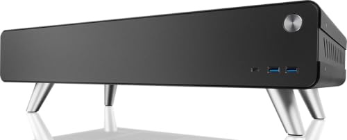 Raijintek Kompatibles Pan Slim Mini-ITX Gehäuse - Schwarz