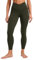 CRZ YOGA Damen Butterluxe Cross Waist Workout Leggings V Cross High Waisted Bauchkontrolle Gym Yoga Leggings - 64cm Olivgrun 38