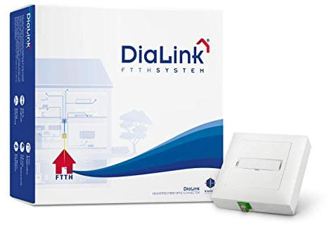 DiaLink FTTH System® mit Aufputzdose EDIZIOdue (40 m)