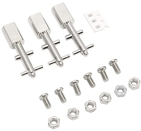 Kippschalter,Heavy Duty Rocker Tilt Switch,Matt Chrome Coating Heavy Duty Toggle Flick Switch,für REVOX B77 B710,Studer A710 PR99