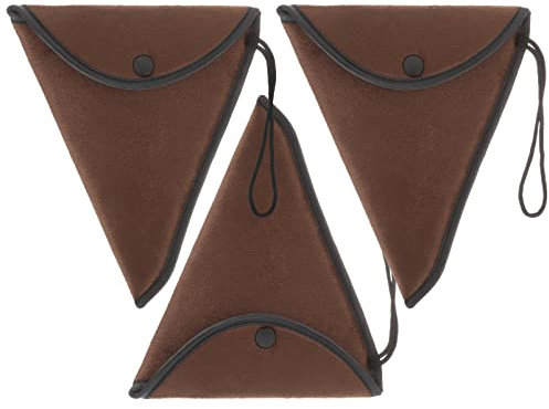Supvox 3st Ocarina-schutztasche 1 Aufbewahrungstasche Für Gadgets Ocarina Anti-Verlust-Tasche Nicht-aufbewahrungsbeutel STL Okarina Musical Vlies Reisen Aufbewahrungstaschen Zwölf Löcher