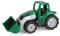 Lena 1263 Workies Traktor Schaufellader 14 cm, Trecker aus ABS Kunststoff, Trekker mit bewegbarer Schaufel, Gummi-Reifen, Stahl-Achsen, LKW für Kinder ab 18 Monaten, Spieltraktor in Grün
