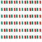 Yardwe 200 STK England-Flagge Italien-Flagge Spanien-Flagge Essenszeichen Mini Außenflagge Wimpelfahnen Union Jack Spanische Flagge Kleine Länderflaggen Büro Deutschland Handheld