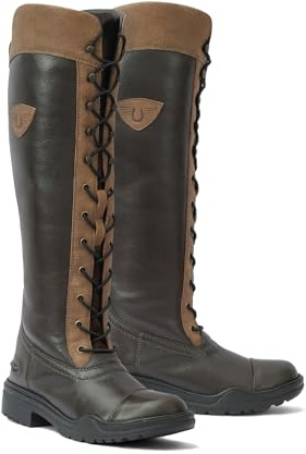 TuffRider Raj Ladies Muck Tall Boot Regular-Brown-8