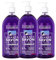 EVOLUDERM - Savon Naturel de Marseille Lavande - 1000 ml - 97% d’Origine Naturelle - Végan - Fabrication Française - Lot de 3 x 1000 ml