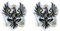 Pin Königreich Preußen, 2er Set, Anstecknadel