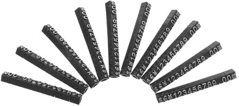 CAXUSD 10 Sets Etikettenständer – Schmuck-präsentationswürfel Für Einkaufszentrum Ladentheke