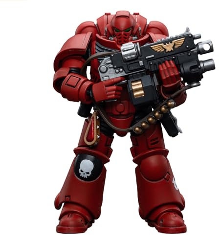 JOYTOY Blood Angels Intercessors Collection Model, JT6649 Warhammer 40K 1/18 Action Figure for Collectors