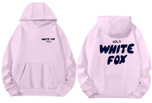 Sweatshirts for Teen Girls Long Sleeve Letter Preppy Casual Graphic Hoodies Drawstring Pullover Cute Oversized Hoodie(Pink,Small)