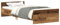 vidaXL Bettgestell ohne Matratze Altholz-Optik 90x200cm Holzwerkstoff