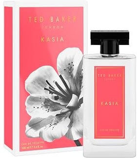 Ted Baker Floret Kasia EDT, Kopfnoten aus Bergamotte und roten Beeren, Basisnoten aus Patchouli und Vanille, Damen EDT, 100ml