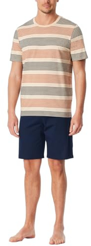 Schiesser Herren Schlafanzug kurz Rundhals - Nightwear Set