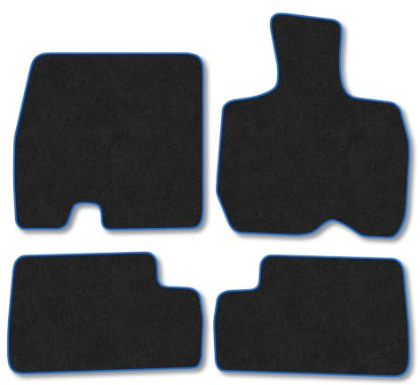 Omoda e5 (2024-2025) Carpet Car Mats | Blue Edge Trim Tailored Fit Floor Mats Full Coverage Protection Accessories Easy Clean Anti Slip Made in the UK