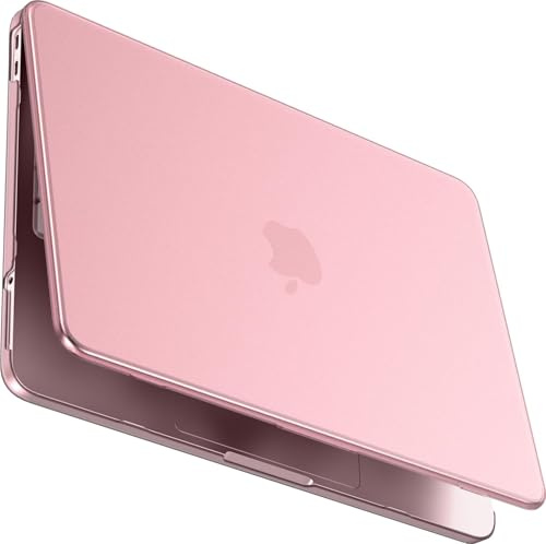BlueSwan für MacBook Neo Hülle A3404 (A18 Pro Chip) 2026,Matt Rosa | 100% Farbwiedergabe,Kompatibel mit Mac Book Neo 13 Hülle,Ultradünne Hartschale Schutzhülle,Fingerabdruckfest,Matt Skin