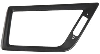 Lüftungsgitter Auto vorne links und rechts Reihe Wind Klimaanlage Vent Grill Outlet Panel Fit für BMW X1 Serie E84 Zubehör 2010-2016(Left Matte)