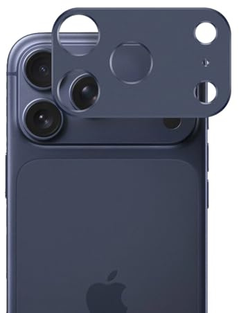 Techsuit Kameralinse Schutzglas für iPhone 17 Pro Max mit 9H Härte, Kristallklar, Kratzfest, Ultradünn, Blasenfrei, Anti Fingerabdruck, HD Klarheit, Volle Kameraabdeckung, Full Camera