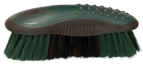 Tough1 Great Grips Stiff Brush - Hunter Green