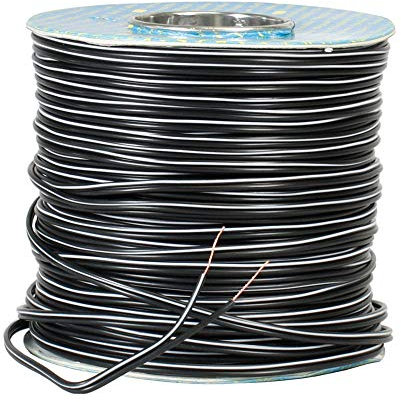 Skytronic 2 Core Figure 8 Speaker Cable Black 100m