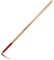 Fiskars Kartoffelhacke, Länge: 124 cm, Stahl-Kopf/Astfreier Eschenholz-Stiel, Rot, Classic, 1003709